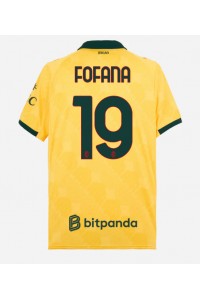 AC Milan Youssouf Fofana #19 Fotballdrakt Tredje Klær 2025-26 Korte ermer